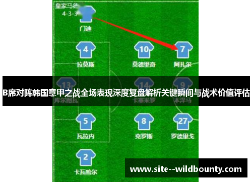 B席对阵韩国意甲之战全场表现深度复盘解析关键瞬间与战术价值评估